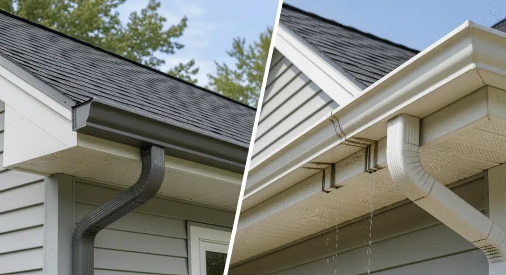 Different types of gutters